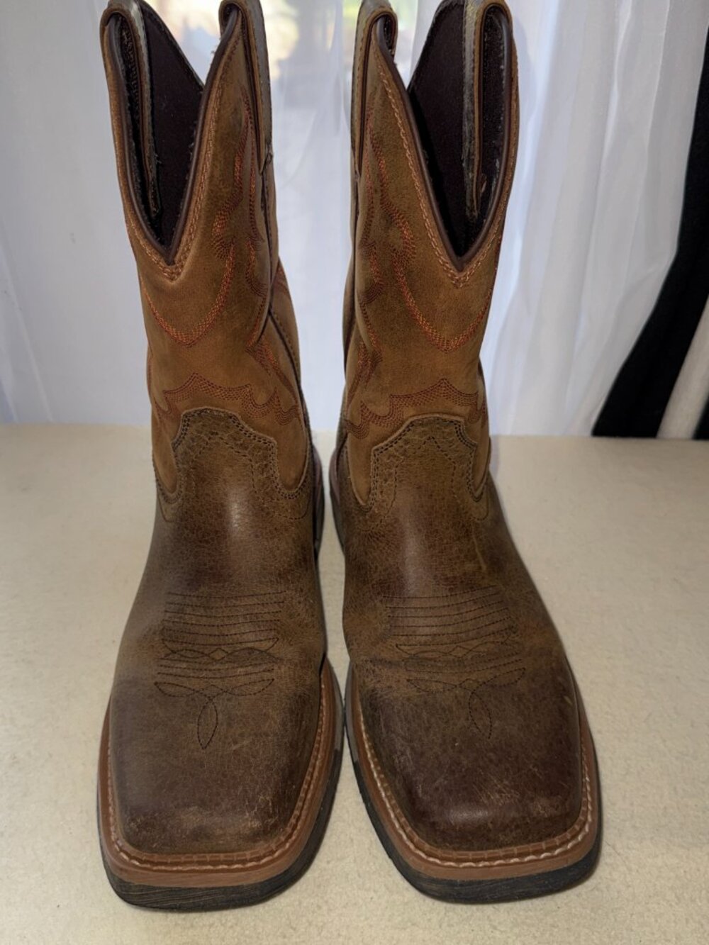 Justin® Men's 9.5 Wide Boot Barn Exclusive Carbide Waterproof Western Work Boots